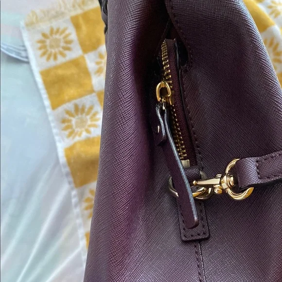 Authentic Kate Spade Hand/Crossbody Purple Bag - Picture 4 of 7